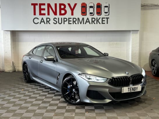 A null BMW 8 SERIES GRAN COUPE 3.0 840D XDRIVE 4d 315 BHP HK AUDIO+CARPLAY+F&R HTD SEATS