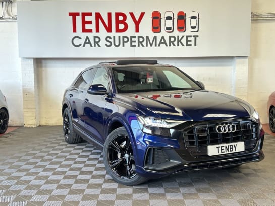 A 2019 AUDI Q8 TDI QUATTRO S LINE