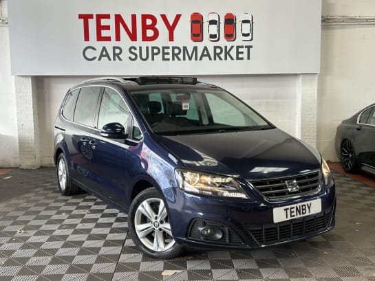 A null SEAT ALHAMBRA 2.0 TDI SE Lux MPV 5dr Diesel DSG Euro 6 (s/s) (184 ps) PAN ROOF + 7 SEATER