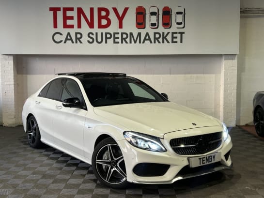 A 2018 MERCEDES C CLASS AMG C 43 4MATIC PREMIUM PLUS