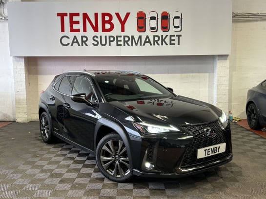A null LEXUS UX 2.0 250h F Sport SUV 5dr Petrol Hybrid E-CVT Euro 6 (s/s) (184 ps) HTD STEE