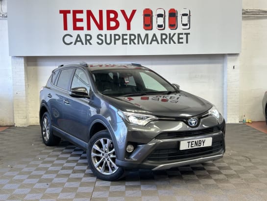 A null TOYOTA RAV4 2.5 VVT-h Excel SUV 5dr Petrol Hybrid CVT 4WD Euro 6 (s/s) (Safety Sense, N