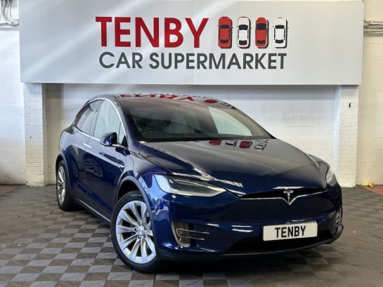 A null TESLA MODEL X 75D (Dual Motor) SUV 5dr Electric Auto 4WDE (328 bhp) REV CAM+PREMIUM PACK+