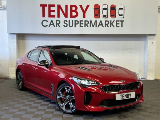 A null KIA STINGER 3.3 T-GDi V6 GT S Gran Turismo 5dr Petrol Auto Euro 6 (s/s) (365 bhp) FHTD&