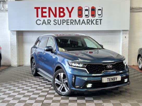 A null KIA SORENTO 1.6 h T-GDi 3 SUV 5dr Petrol Hybrid Auto AWD Euro 6 (s/s) (226 bhp) CARPLAY