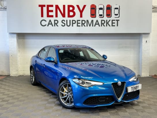 A 2018 ALFA ROMEO GIULIA TB VELOCE