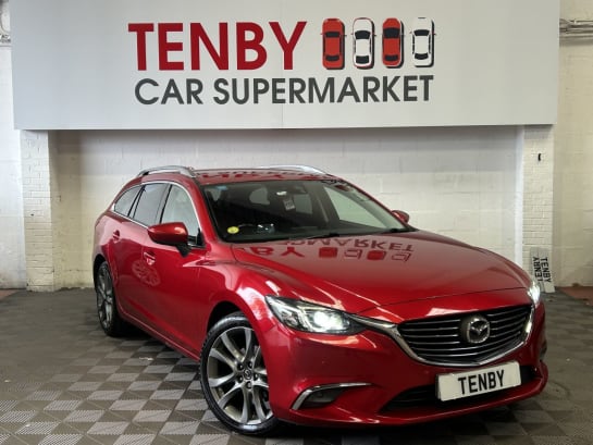 A null MAZDA MAZDA6 2.2 SKYACTIV-D Sport Nav Tourer 5dr Diesel Auto Euro 6 (s/s) (175 ps) DAB+F