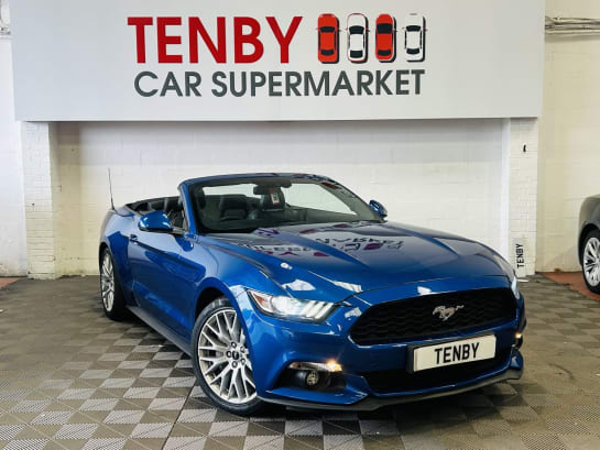 A null FORD MUSTANG 2.3T EcoBoost Convertible 2dr Petrol SelShift Euro 6 (317 ps) FHTD&COOLED S