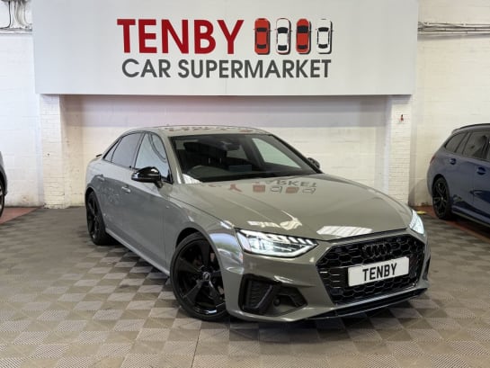 A 2021 AUDI A4 2.0 TFSI 35 Black Edition Saloon 4dr Petrol S Tronic Euro 6 (s/s) (150 ps)