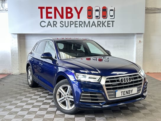 A 2018 AUDI Q5 2.0 TFSI S line SUV 5dr Petrol S Tronic quattro Euro 6 (s/s) (252 ps) FHTD