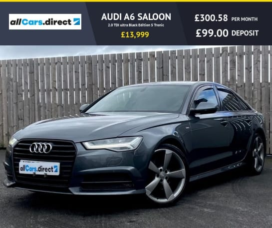 A null AUDI A6 SALOON 2.0 TDI ultra Black Edition S Tronic T/BELT & G/BOX SERV DONE AT AUDI!