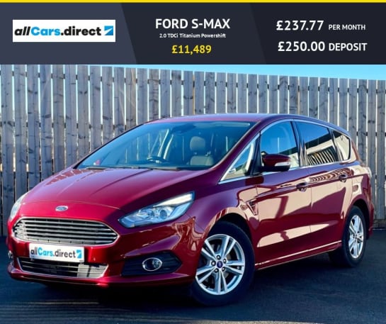 A null FORD S-MAX 2.0 TDCi Titanium Powershift GREAT SPEC! LOVELY CONDITION!