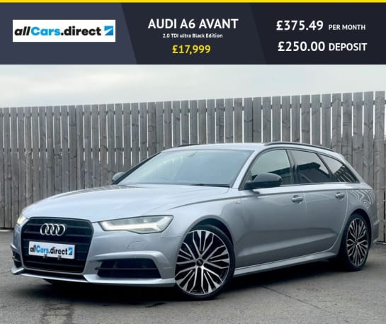 A null AUDI A6 AVANT 2.0 TDI ultra Black Edition BOSE SOUND SYSTEM! UPGRADED ALLOYS