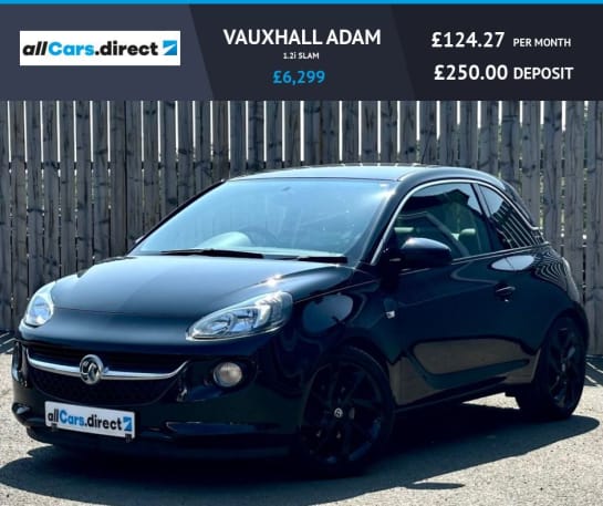 A null VAUXHALL ADAM 1.2i SLAM APPLE CAR PLAY!