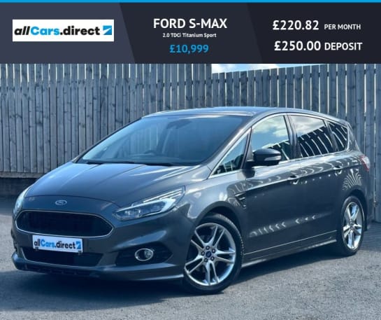 A null FORD S-MAX 2.0 TDCi Titanium Sport HUGE SPEC S MAX!