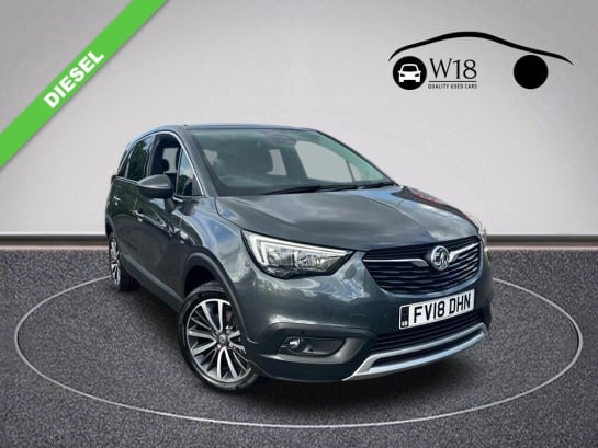 A 2018 VAUXHALL CROSSLAND X 1.6 Turbo D Elite SUV 5dr Diesel Manual Euro 6 (s/s) (120 ps)