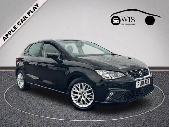 A 2019 SEAT IBIZA 1.0 MPI SE Technology Hatchback 5dr Petrol Manual Euro 6 (s/s) GPF (80 ps)