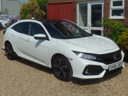 A 2018 HONDA CIVIC 1.5 VTEC Turbo GPF Sport Plus **15 MONTHS WARRANTY** ** FULL SERVICE HISTORY ** **AUTOMATIC**
