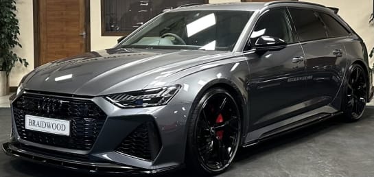 A null AUDI RS6 AVANT 4.0 TFSI V8 Carbon Black Estate 5dr Petrol Tiptronic quattro Euro 6 (s/s) (