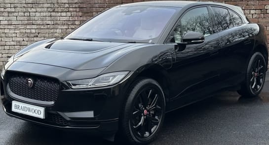 A 2021 JAGUAR I-PACE 400 90kWh Black SUV 5dr Electric Auto 4WD (400 ps)