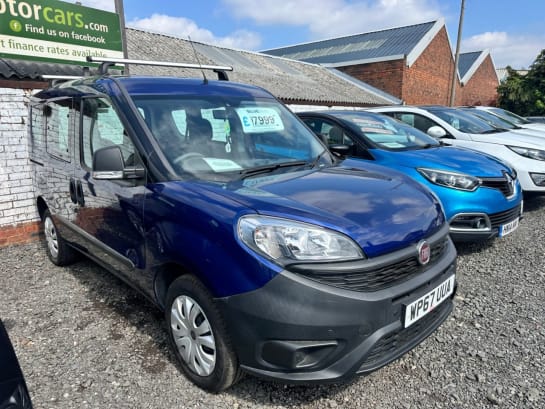 A null FIAT DOBLO 1.4 Pop MPV 5dr Petrol Manual Euro 6 (s/s) (95 bhp) FRONT AND REAR PARKING
