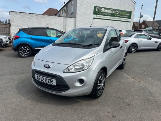 A null FORD KA 1.2 Studio Hatchback 3dr Petrol Manual Euro 5 (69 ps) VEHICLE SUPPLIED WITH