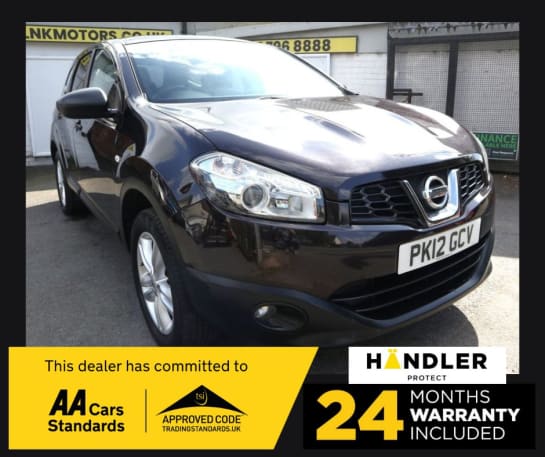 A null NISSAN QASHQAI+2 1.6 ACENTA PLUS 2 5d 117 BHP * 2 YEAR WARRANTY + AA BREAKDOWN *