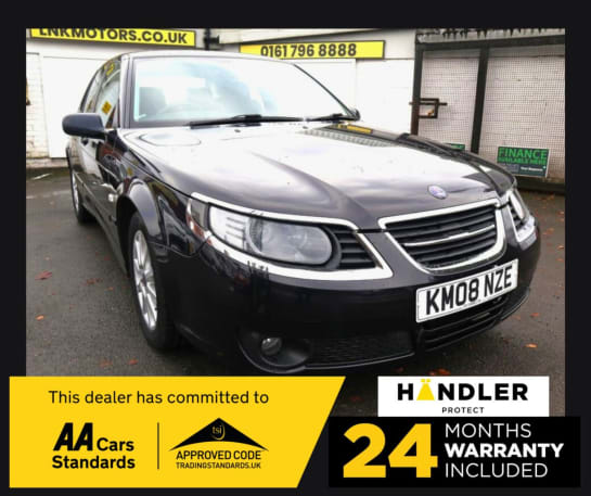 A null SAAB 9-5 2.0T Linear SE Saloon 4dr Petrol Automatic (244 g/km, 148 bhp) * 2 YEAR WAR