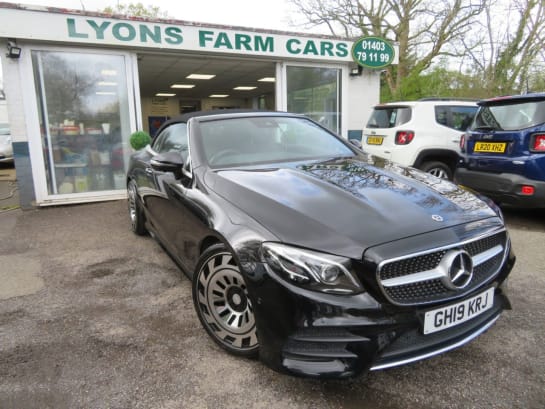 A 2019 MERCEDES E CLASS E 350 AMG LINE