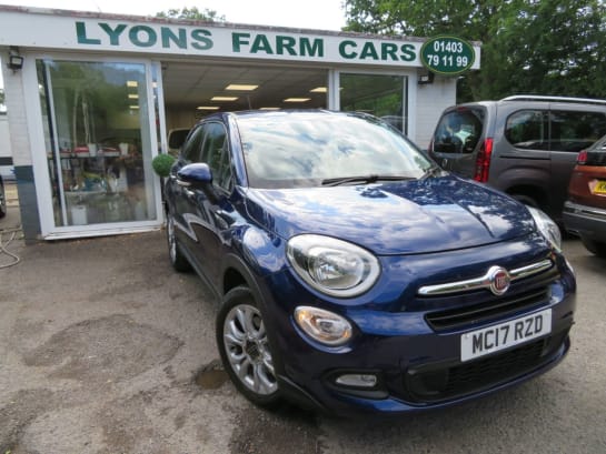 A null FIAT 500X 1.6 POP STAR 5d 110 BHP SAT NAV + SENSORS + DAB + 17"ALLOYS