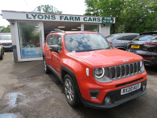 A null JEEP RENEGADE 1.3 GSE T4 Limited SUV 5dr Petrol DDCT Euro 6 (s/s) (150 ps)
