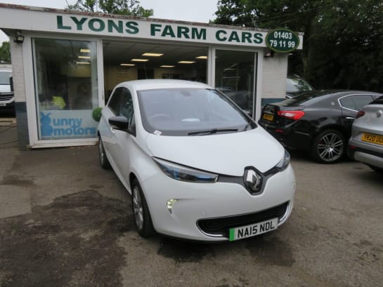 A null RENAULT ZOE 22kWh Dynamique Zen Hatchback 5dr Electric Automatic (i) (88 bhp) PRIVACY G