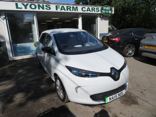 A null RENAULT ZOE 22kWh Dynamique Zen Hatchback 5dr Electric Automatic (i) (88 bhp) PRIVACY G