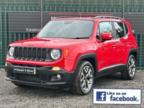 A null JEEP RENEGADE 1.6 MultiJetII Night Eagle II SUV 5dr Diesel Manual Euro 6 (s/s) (120 ps) G