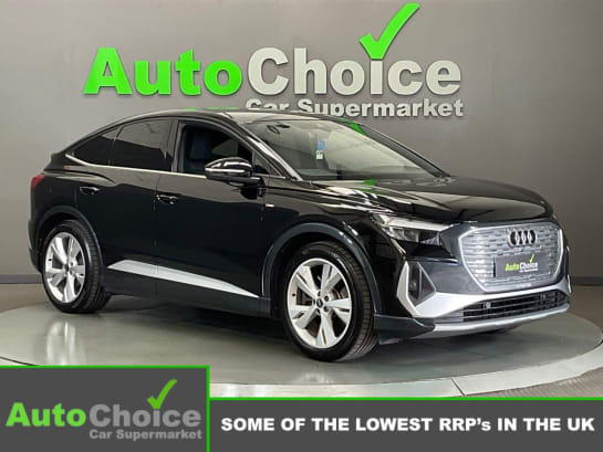 A 2023 AUDI Q4 E-TRON 40 S line Sportback 5dr Electric Auto 82kWh (204 ps) *UPTO 322mls RANGE, MA