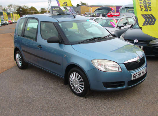 A 2008 SKODA ROOMSTER 1.4 16V 1 MPV 5dr Petrol Manual (162 g/km, 85 bhp)