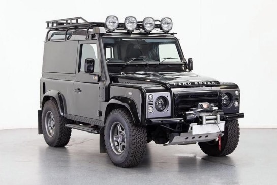 A 2013 LAND ROVER DEFENDER 90 TD LXV 65TH ANNIVERSARY HARD TOP