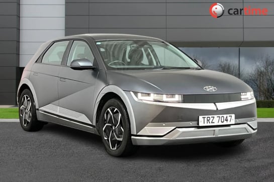 A 0 HYUNDAI IONIQ 5 PREMIUM 5d 168 BHP Touchscreen, Apple CarPlay / Android Auto, Satellite Navigation, Wireless Charger, 19-inch Alloy Wheels Galactic Grey, 19-Inch Allo