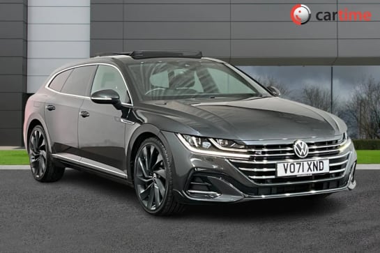 A 2021 VOLKSWAGEN ARTEON 2.0 R-LINE TDI DSG 5d 148 BHP Heated Seats, Parking Sensors, Privacy Glass, Adaptive Cruise Control, LED Headlights Moonstone Grey, 19-Inch Alloys