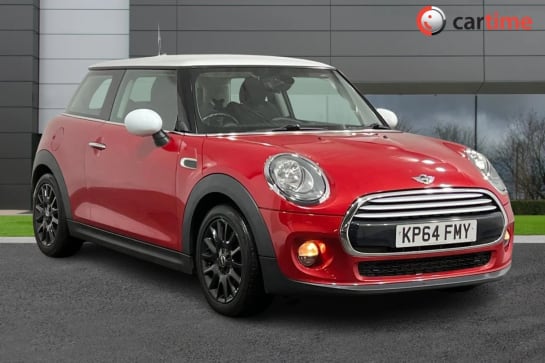 A 2014 MINI HATCH COOPER 1.5 COOPER 3d 134 BHP Media Pack XL, Chili Pack, Dual Climate Control, Interior Lighting Pack, Satellite Navigation Blazing Red, 16-Inch Alloy Wheels