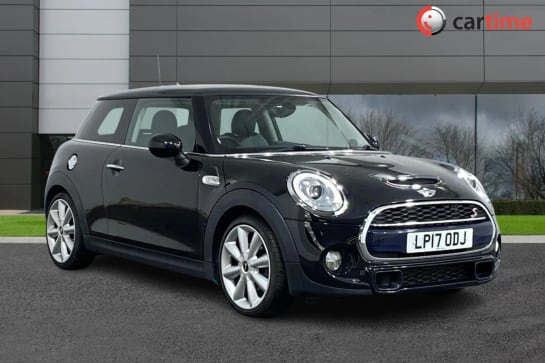 A 2017 MINI HATCH COOPER 2.0 COOPER SD 3d 168 BHP Chili Pack, Heated Front Part Leather Seats, Harman/Kardon Speakers, LED Headlights, Media Pack XL Midnight Black, 18In Alloy