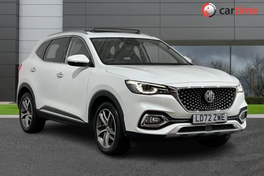 A 2022 MG MG HS 1.5 EXCLUSIVE 5d 160 BHP Apple CarPlay - Android Auto, 10.1in Colour Touchscreen, Rear View Camera, Heated Front Seating, Keyless Entry Arcitc White,