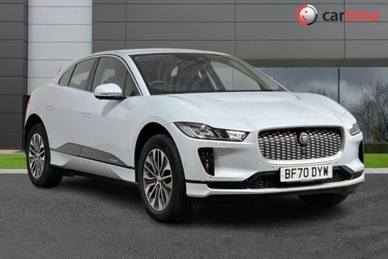 A 2020 JAGUAR I-PACE S 5d 395 BHP Park Pack, Meridian Audio, 10in Touch Pro, Satellite Navigation, Bluetooth Fuji White, Meridian Audio, Leather