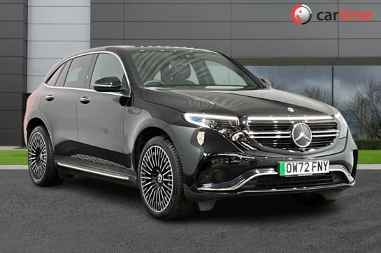 A 2022 MERCEDES-BENZ EQC EQC 400 4MATIC AMG LINE PREMIUM 5d 403 BHP Media Display, Android Auto / Apple CarPlay, Leather Interior, Satellite Navigation, 21-Inch Alloys Obsidia