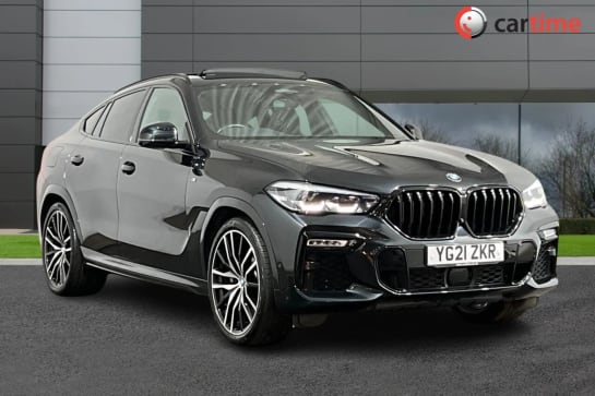 A 2021 BMW X6 3.0 XDRIVE40I M SPORT MHEV 4d 336 BHP Â£10,000 Upgraded Extras, Panorama Glass Sunroof, Technology Plus Pack, M Sport Pro Package, 22in Alloys 22in All