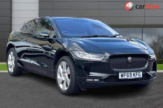 A 2020 JAGUAR I-PACE SE 5d 395 BHP 10in Touchscreen, Apple CarPlay / Android Auto, Rear Camera, Meridian Sound System, Voice Control Narvik Black, 20in Alloys