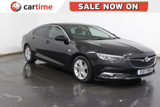 A 2017 VAUXHALL INSIGNIA GRAND SPORT 1.6 ELITE NAV ECOTEC 5d 134 BHP 7in Sat Nav, Leather, DAB / Bluetooth, Front / Rear Park Sensors, Climate Control Cruise / Climate