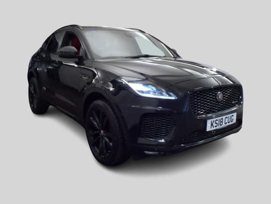 A 2018 JAGUAR E-PACE 2.0 R-DYNAMIC SE 5d 178 BHP 10in Touchscreen Multimedia Display, Satellite Navigation System, Apple CarPlay / Android Auto, Reverse Camera / Park Sens