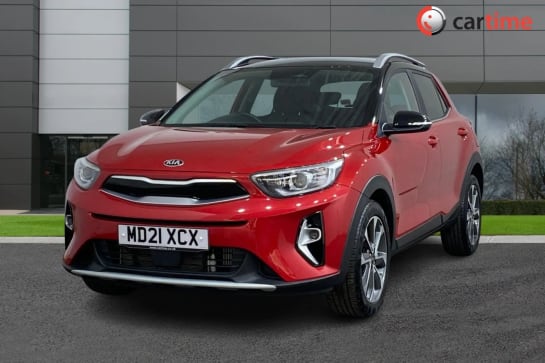 A 2021 KIA STONIC 1.0 CONNECT MHEV 5d 119 BHP 10.25in Touchscreen, Apple CarPlay / Android Auto, Voice Control, Reversing Camera, Privacy Glass Blaze Red, 17in Alloys