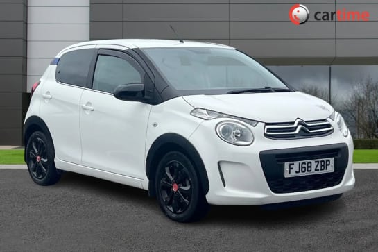 A 2018 CITROEN C1 1.0 URBAN RIDE 5d 71 BHP Reversing Colour Camera, Apple CarPlay, Android Auto, MirrorLink, 7-inch Touchscreen Multimedia Display, DAB / Bluetooth / US